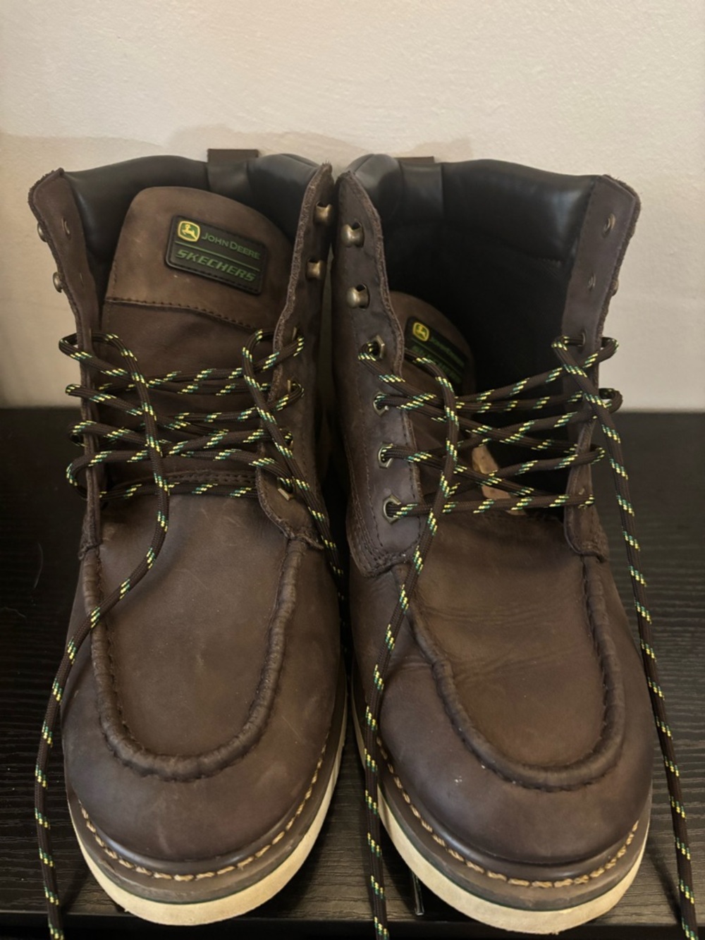 Skechers WIDE John Deere X Skechers Men's Kadmiel - Grand Creek Lace Up Padded